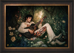 If I Can Dream Wall Art By Francisco Caballero - 24" x 36" Estate Bronze Frame