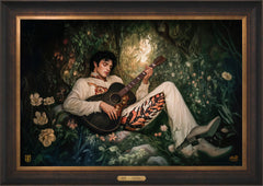 If I Can Dream Wall Art By Francisco Caballero - 24" x 36"  Estate Bronze Frame