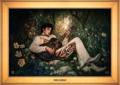 If I Can Dream Wall Art By Francisco Caballero - 24" x 36" Gold Frame