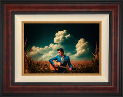 Peace In The Valley Wall Art By Francisco Caballero - 12" x 18" SN Canvas Burl Frame