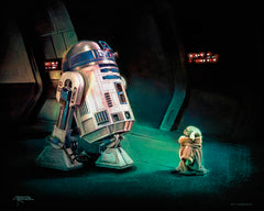 First Meeting By Brian Rood - 24" x 30" Canvas