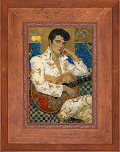 Return to Paradise Wall Art By Francisco Caballero - 12" x 18" SN Canvas Rustic Andalucian Frame