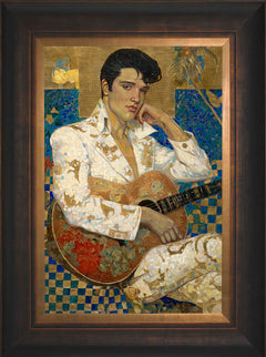 Return to Paradise Wall Art By Francisco Caballero - 12" x 18" SN Canvas Estate Bronze Frame