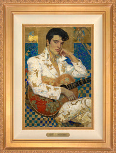 Return to Paradise Wall Art By Francisco Caballero - 12" x 18" EE Canvas Antique Gold Frame