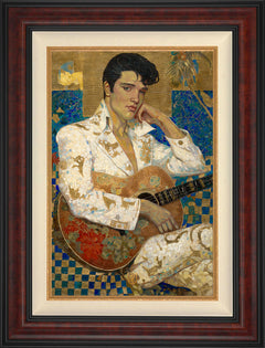 Return to Paradise Wall Art By Francisco Caballero - 18" x 27" SN Canvas Burl Frame