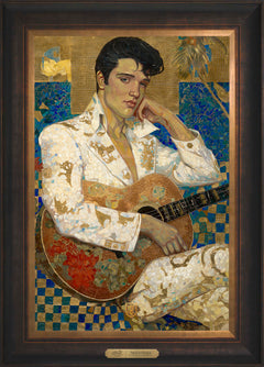 Return to Paradise Wall Art By Francisco Caballero - 18" x 27" EE Canvas Estate Bronze Frame