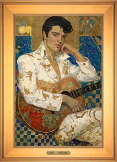 Return to Paradise Wall Art By Francisco Caballero - 18" x 27" EE Canvas Gallery Gold Frame