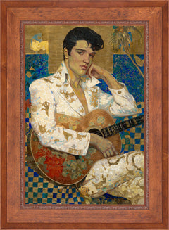 Return to Paradise Wall Art By Francisco Caballero - 24" x 36" SN Canvas Rustic Andalucian Frame