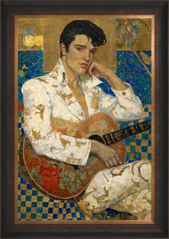 Return to Paradise Wall Art By Francisco Caballero - 24" x 36" SN Canvas Estate Bronze Frame