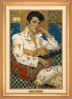 Return to Paradise Wall Art By Francisco Caballero - 24" x 36" EE Canvas Antique Gold Frame