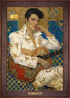 Return to Paradise Wall Art By Francisco Caballero - 24" x 36" EE Canvas Gallery Bronze Frame