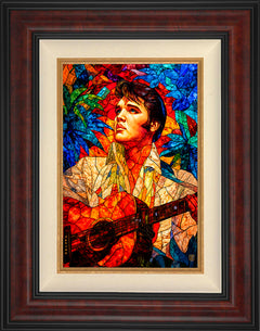 How Great Thou Art Wall Art By Francisco Caballero - 12" x 18" SN Canvas Burl Frame