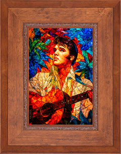 How Great Thou Art Wall Art By Francisco Caballero - 12" x 18" SN Canvas Rustic Andalucian Frame