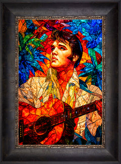 How Great Thou Art Wall Art By Francisco Caballero - 12" x 18" SN Canvas Cabernet Frame