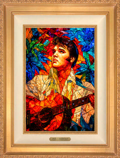 How Great Thou Art Wall Art By Francisco Caballero - 12" x 18" EE Canvas Antique Gold Frame