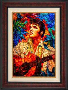 How Great Thou Art Wall Art By Francisco Caballero - 18" x 27" SN Canvas Burl Frame