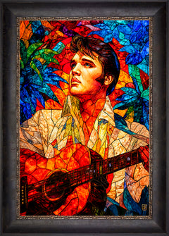 How Great Thou Art Wall Art By Francisco Caballero - 18" x 27" SN Canvas Cabernet Frame