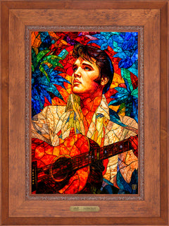 How Great Thou Art Wall Art By Francisco Caballero - 18" x 27" EE Canvas Rustic Andalucian Frame