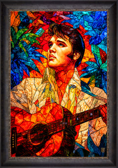 How Great Thou Art Wall Art By Francisco Caballero - 24" x 36" SN Canvas Cabernet Frame