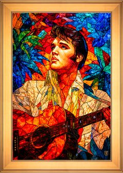 How Great Thou Art Wall Art By Francisco Caballero - 24" x 36" SN Canvas Gallery Gold Frame