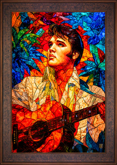 How Great Thou Art Wall Art By Francisco Caballero - 24" x 36" SN Canvas Gallery Bronze Frame