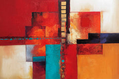 Cross Dynamics Wall Art by Artisan Home Decor - 12" x 18" Wrap Canvas