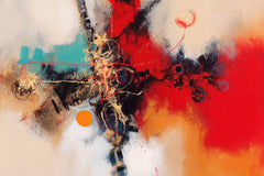 Explosive Force Wall Art by Artisan Home Decor - 24" x 36" Wrap Canvas