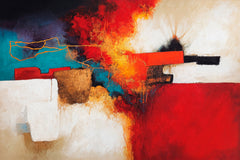 Thermal Motion Wall Art by Artisan Home Decor - 24" x 36" Wrap Canvas