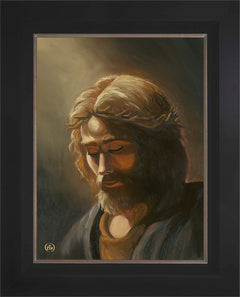 Prayer For My Father Wall Art by Zac Kinkade - 18" x 24" SN Canvas City Black Frame