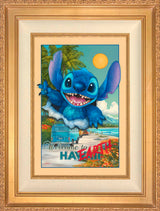 Disney's Stitch - Welcome to Planet Earth! Wall Art by Monte Moore