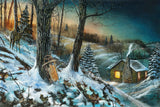 Frozen Memories 36" x 24" Original Wall Art By Jim Hansel