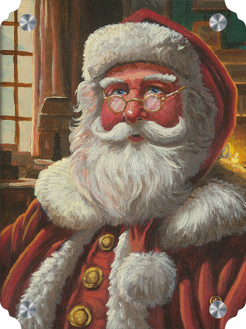 Old St. Nick Acrylic Wall Art & Home Decor