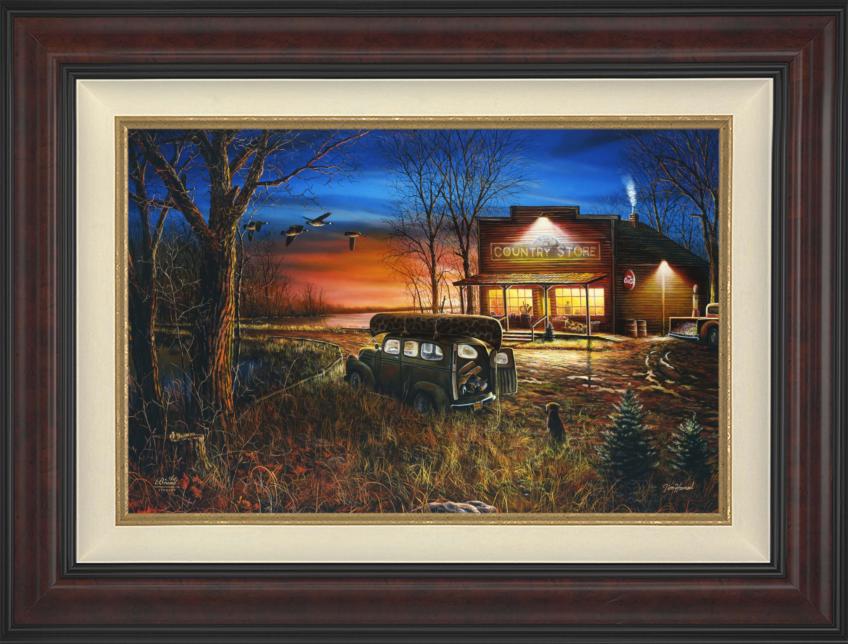 Patiently Waiting Wall Art by Jim Hansel