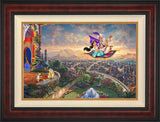 Disney Aladdin Wall Art by Thomas Kinkade Studios Standard Number Canvas 18" x 27" Gallery Burl