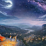 Beyong the Fathest Star Wall Art by Zac Kinkade Canvas Gallery Wrap 14" x 14" Unframed