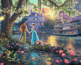 Disney The Princess and the Frog Wall Art by Thomas Kinkade Studios Canvas Gallery Wrap 8" x 10" Unframed