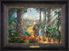 Follow The YELLOW BRICK ROAD® Wall Art by Thomas Kinkade Studios Estate Edition Canvas 12" x 18" Cabernet