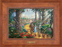 Follow The YELLOW BRICK ROAD® Wall Art by Thomas Kinkade Studios Estate Edition Canvas 18" x 27" Rustic Andalucian