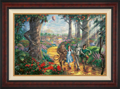 Follow The YELLOW BRICK ROAD® Wall Art by Thomas Kinkade Studios Standard Number Canvas 24" x 36" Gallery Burl