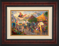 Disney Dumbo Wall Art by Thomas Kinkade Studios Standard Number Canvas 12" x 18" Gallery Burl
