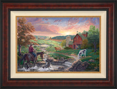 Deep in the Heart Wall Art by Zac Kinkade Standard Number Canvas 18" x 27" Gallery Burl