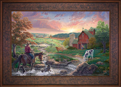 Deep in the Heart Wall Art by Zac Kinkade Standard Number Canvas 18" x 27" Gallery Bronze