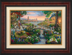 Disney 101 Dalmatians Wall Art by Thomas Kinkade Studios Standard Number Canvas 18" x 27" Gallery Burl