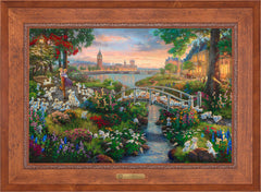 Disney 101 Dalmatians Wall Art by Thomas Kinkade Studios Estate Edition Canvas 24" x 36" Rustic Andalucian