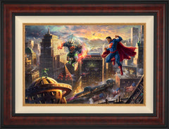 Superman™ - Man of Steel Wall Art by Thomas Kinkade Studios Standard Number Canvas 18" x 27" Gallery Burl