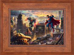 Superman™ - Man of Steel Wall Art by Thomas Kinkade Studios Standard Number Canvas 18" x 27" Rustic Andalucian