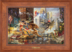 The Women of DC Wall Art by Thomas Kinkade Studios Estate Edition Canvas 24" x 36" Rustic Andalucian