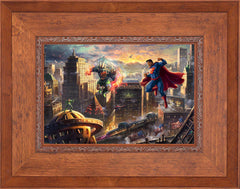 Superman™ - Man of Steel Wall Art by Thomas Kinkade Studios Standard Number Canvas 12" x 18" Rustic Andalucian