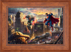 Superman™ - Man of Steel Wall Art by Thomas Kinkade Studios Standard Number Canvas 24" x 36" Rustic Andalucian