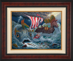 Jonah Wall Art by Zac Kinkade Standard Number Canvas 18" x 24" Gallery Burl